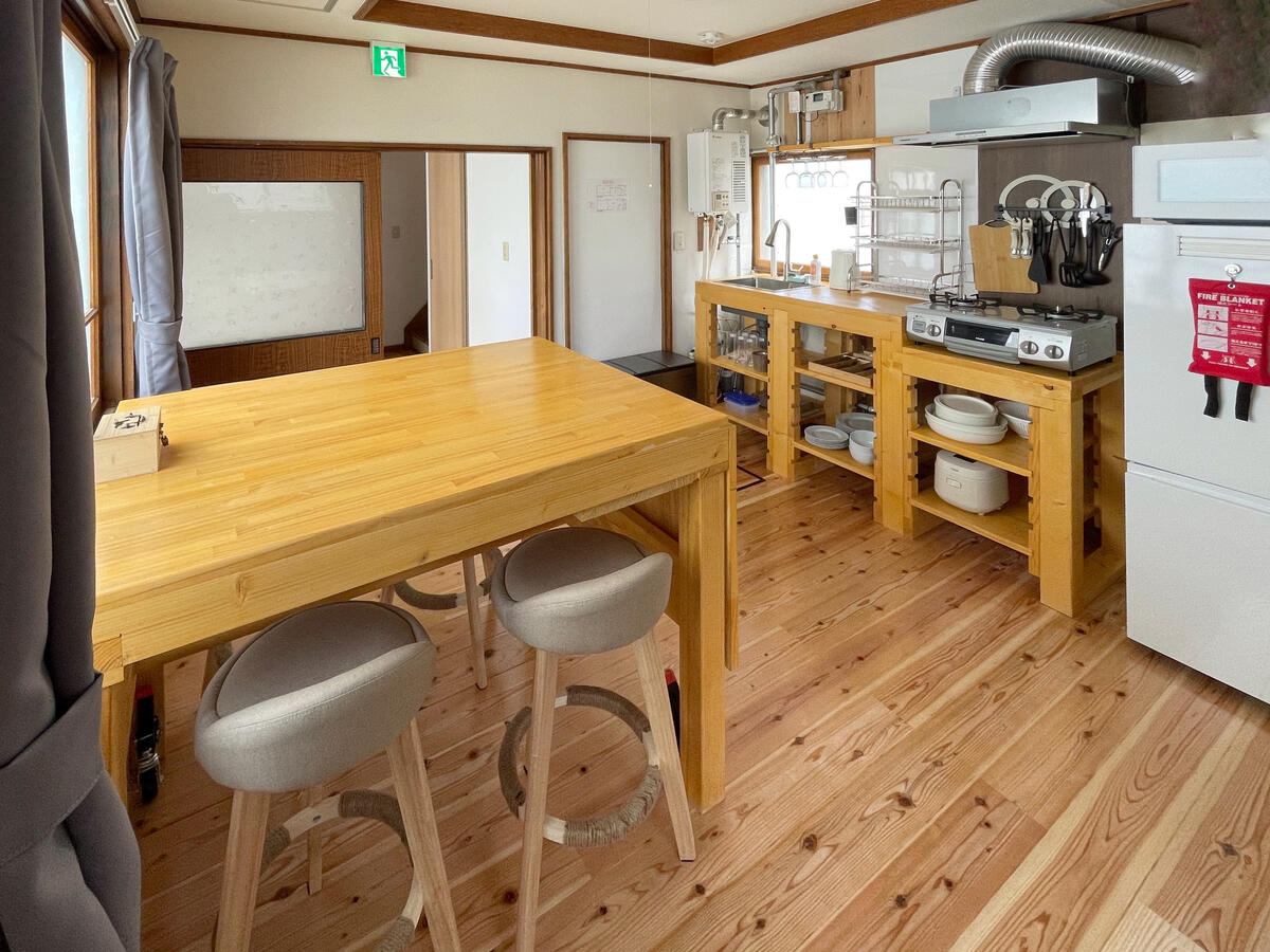 Kitchen - folded table